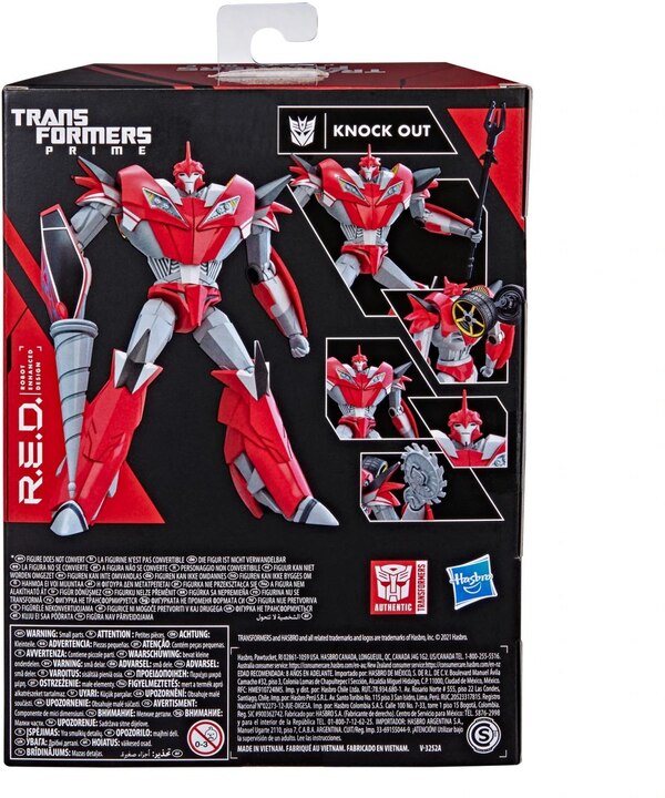 Transformers R.E.D. Robot Enhanced Design Transformers Prime Knock Out Image  (23 of 23)